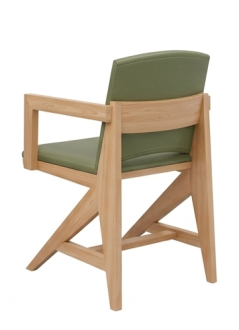 FAUTEUIL REMBOURRE APPUI SUR TABLE SOLINE